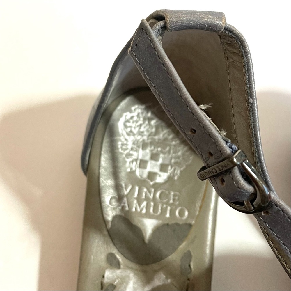 Vince Camuto Gray Jewel Irell Sandals 6 - Picture 13 of 16